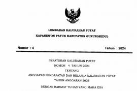 LEMBARAN KALURAHAN PUTAT TAHUN 2024 NOMOR 4